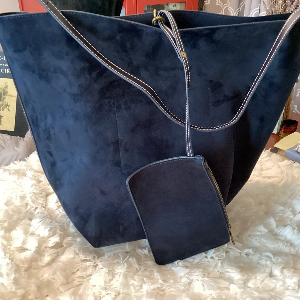 Gap Vegan Suede Bucket Bag